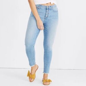 Madewell 9” High-Rise Skinny Crop jean